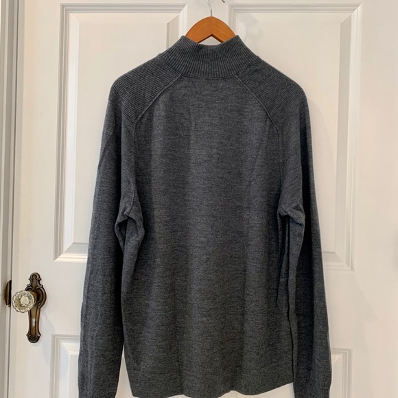 Men’s BR extra fine merino 1/2 zip - Picture 2 of 5